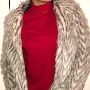 Faux Fur Coat
